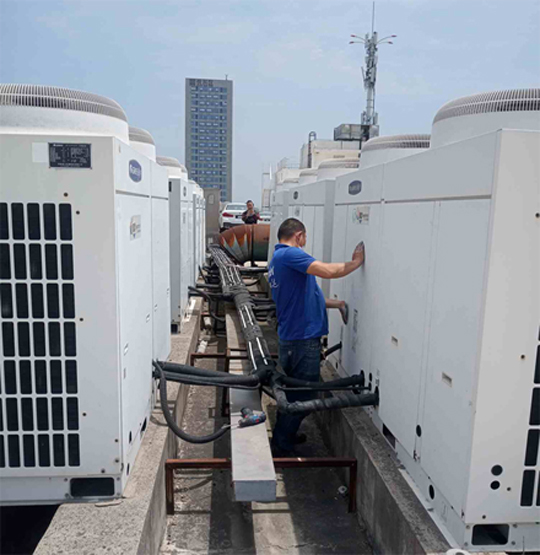 克东中央空调制热和不制冷系统维修方法