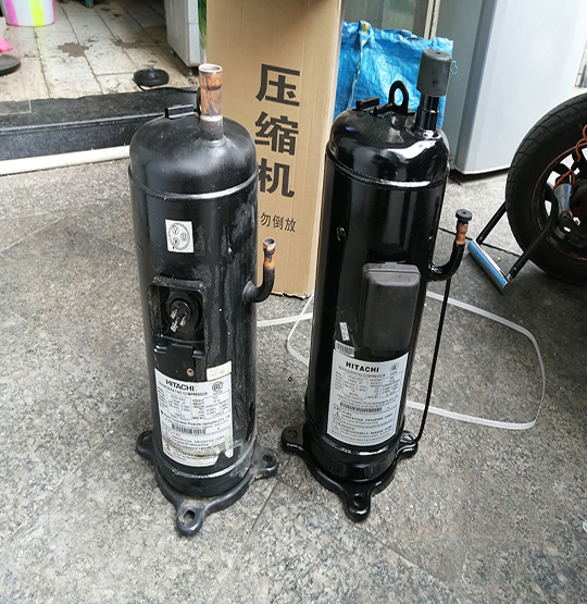 克东中央空调压缩机的更换维修